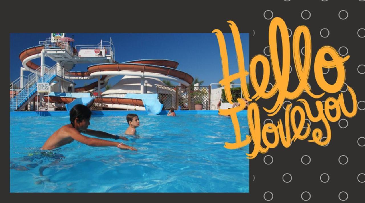Riccione Beach Hotel - Enjoy Your Summer -Beach Village Incluso المظهر الخارجي الصورة
